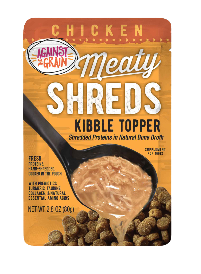 Against The Grain Meaty Shreds Dog Kibble Topper - Image 4