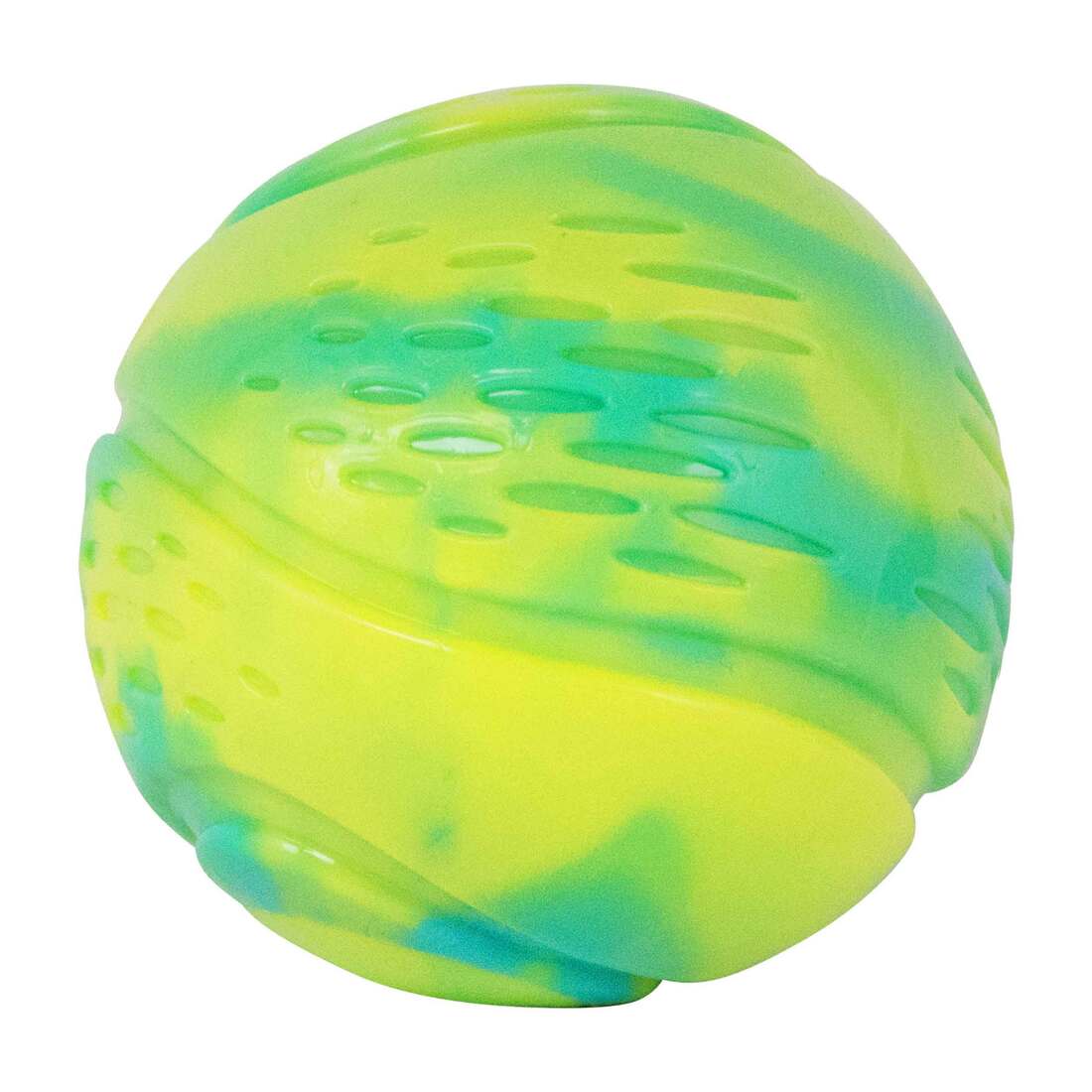 Petstages Grunt N Put Tennis Ball, Blue and Yellow, 1 Each