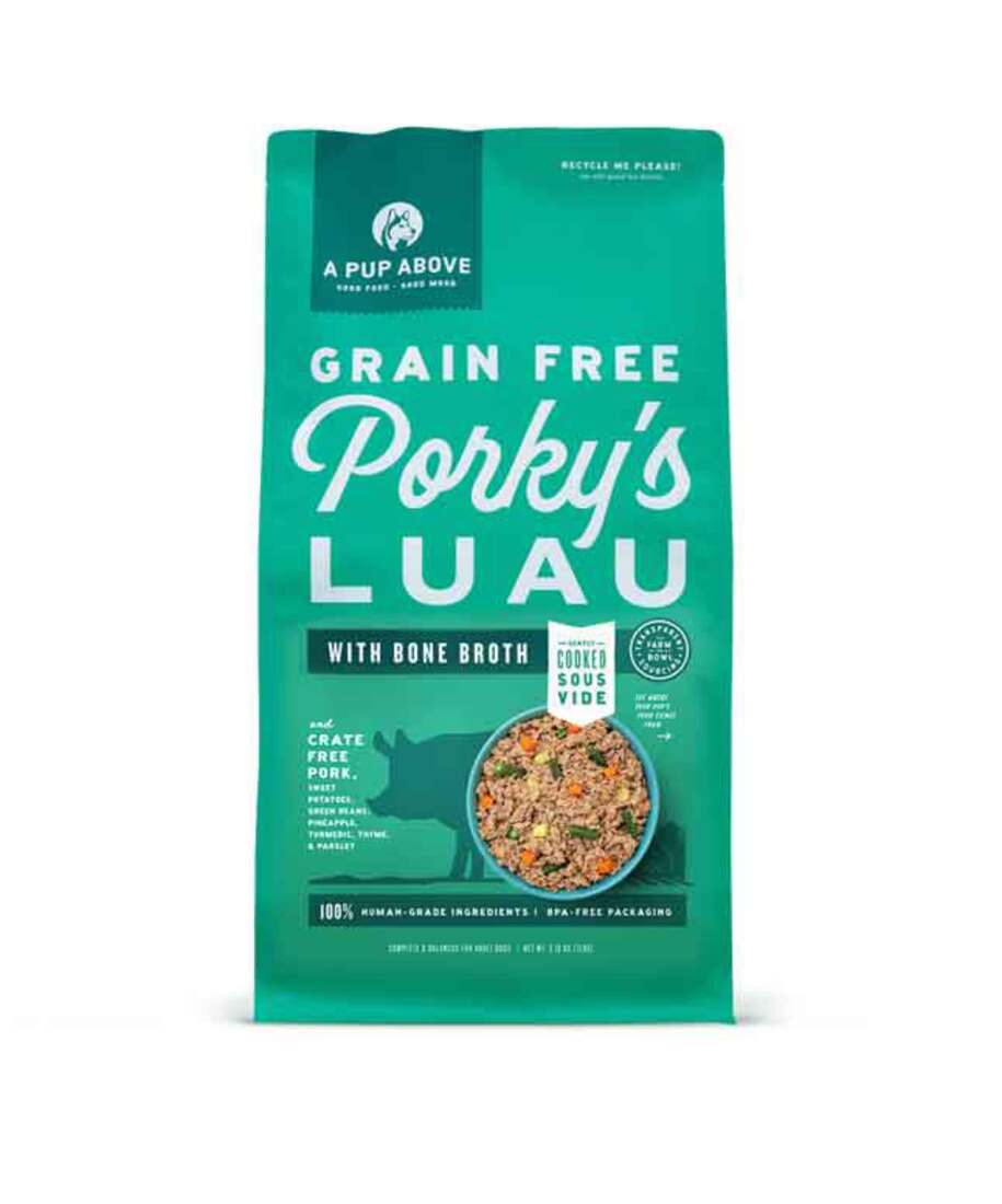 A Pup Above Porky's Luau Recipe Frozen Gently Cooked Dog Food, 7 Pound Bag - Not Available For Deliv