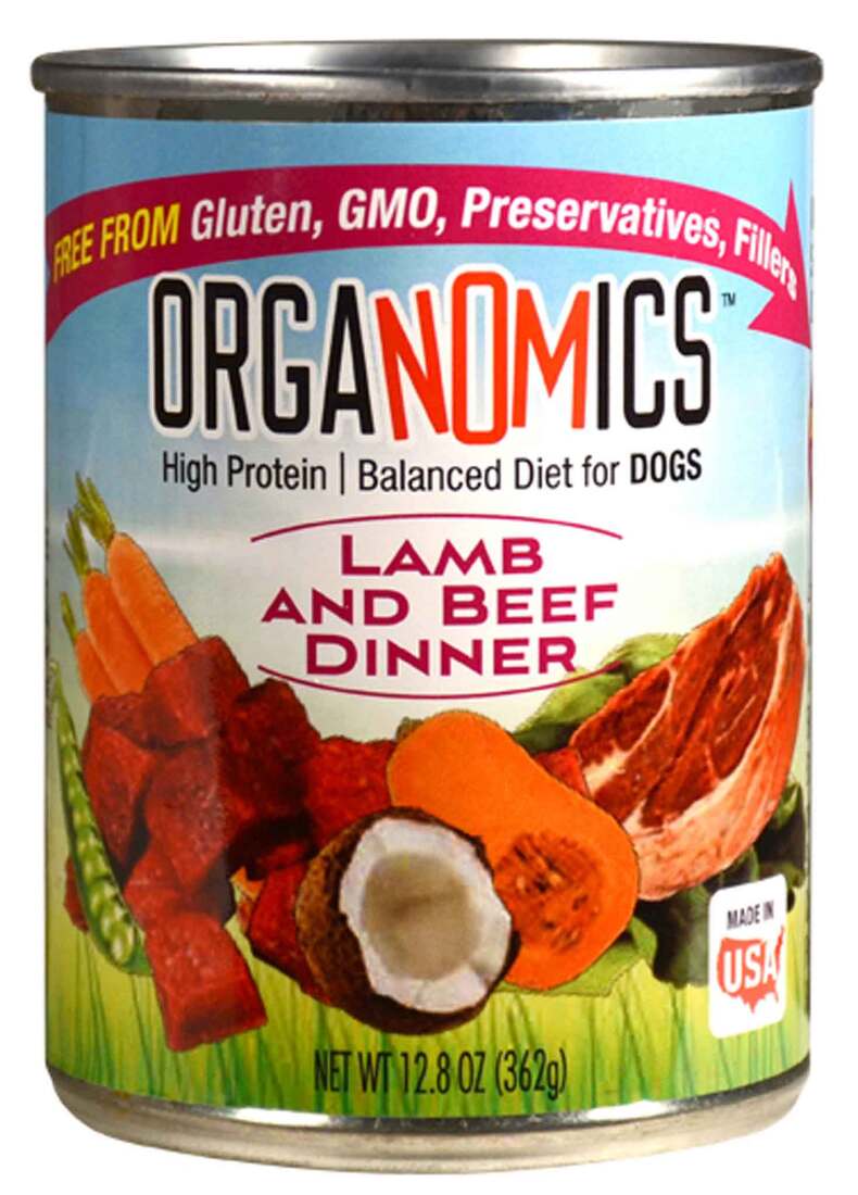OrgaNOMics Lamb & Beef Dinner for Dogs, 12.5 Ounces