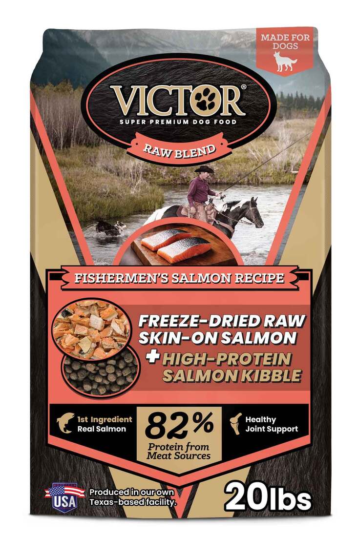 VICTOR Raw Blend Fishermen's Salmon Recipe Dry Dog Food
