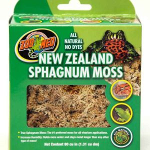 Zoo Med New Zealand Spagnum Moss, 80 Cubic Inches