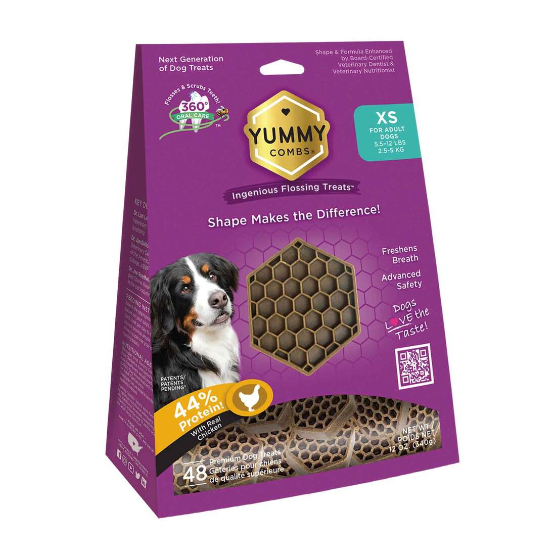 Yummy Combs Ingenious Flossing Treats, Chicken, Extra Small - Image 2