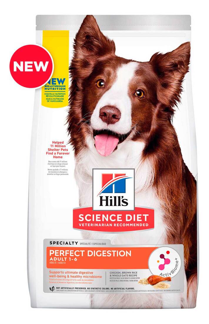 Hill's Science Diet Adult Perfect Digestion Chicken, Brown Rice, & Whole Oats Recipe Dry Dog Food - Image 2