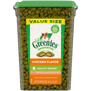 FELINE GREENIES Value Size, Chicken, 16 Ounce Tub