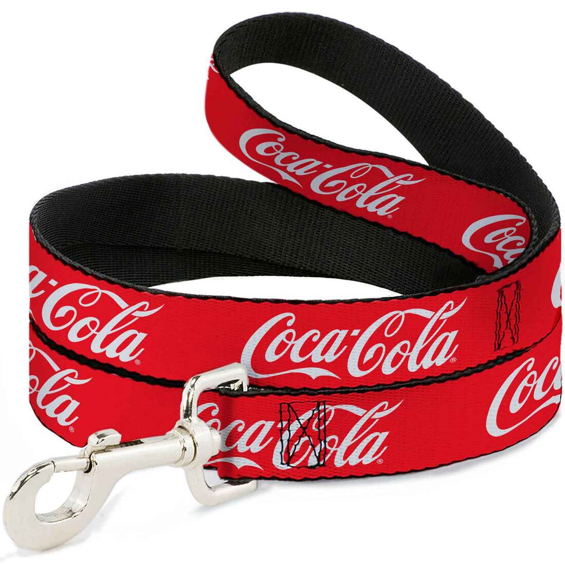 Buckle Down Coca Cola Dog Leash, 6 Foot