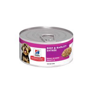 Hill's Science Diet Adult Small & Toy Breed Wet Dog Food, Gourmet Chicken Entrée, 5.8 Ounce Can