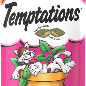 Temptations Classic Treats for Cats Blissful Catnip Flavor, 3 Ounces