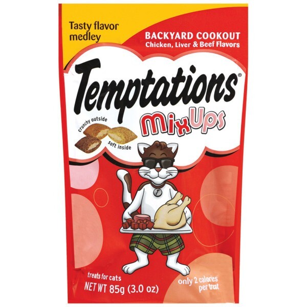 Temptations MixUps Treats for Cats Backyard Cookout Flavor, 3 Ounces