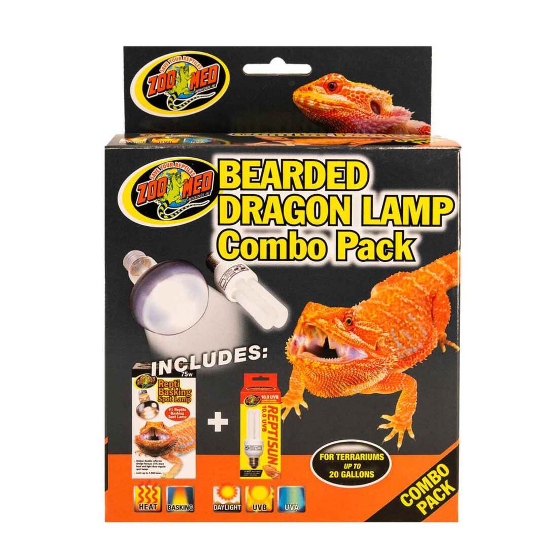 Zoo Med Bearded Dragon Lamp Combo