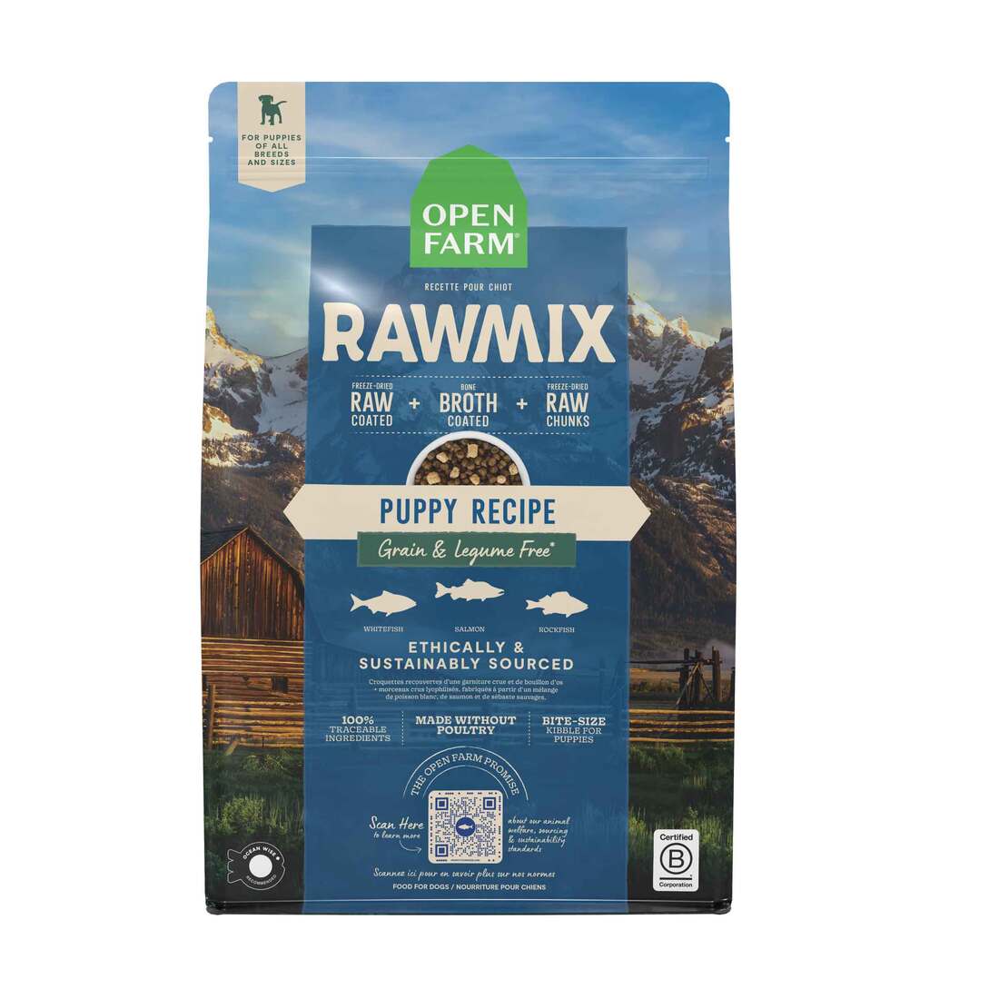 Open Farm RawMix Grain-Free Puppy Dry Dog Food - Image 2