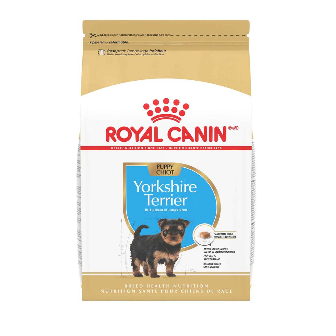 Royal Canin® Breed Health Nutrition® Yorkshire Terrier Puppy Dry Dog Food, 2.5 Pound