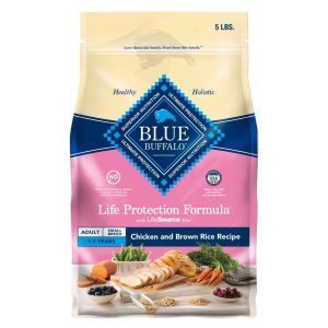 Blue Buffalo Life Protection Formula Natural Adult Small Breed Dry Dog Food, Chicken & Brown Rice Re