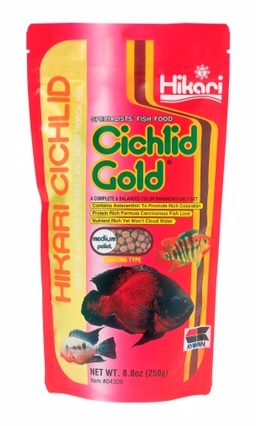 Hikari® Cichlid Gold® Medium Pellet, 8.80 Ounces