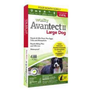 Vetality Avantect II Large Dog, 21-55 Pounds, 4 Doses