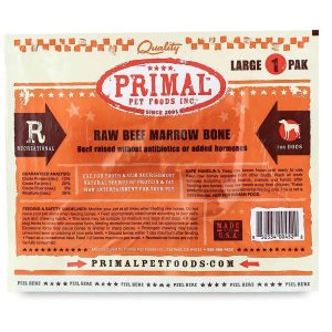 Primal Pet Foods Canine Frozen Beef Marrow Bone, Large - Not Available For Delivery