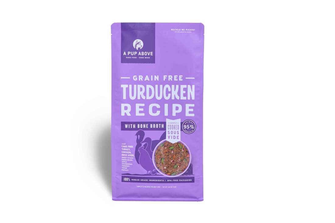 A Pup Above Gently Cooked Dog Food, Turducken, 7 Pounds - Not Available For Delivery
