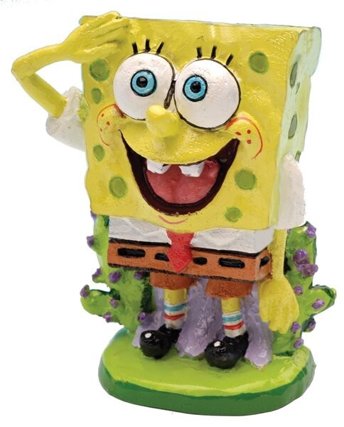 Penn Plax SpongeBob Mini Aquarium Ornament