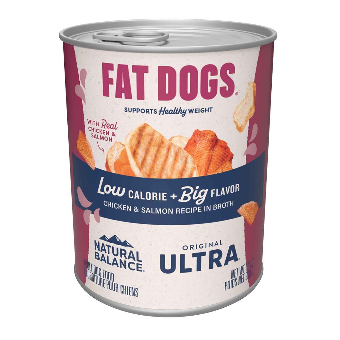 Natural Balance Fat Dogs Chicken Wet Dog Food, 13 Ounces