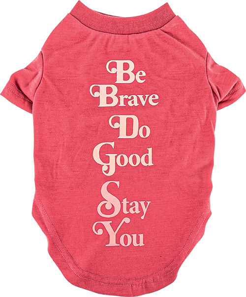Play On Spring/Summer Dog Apparel Do Good Tee, Large