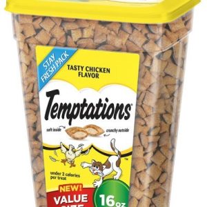Temptations Classic Treats for Cats Tasty Chicken Flavor, 16 Ounces