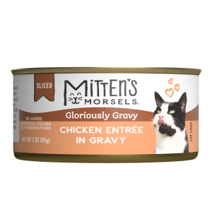 Mitten's Morsels Gloriously Gravy Wet Cat Food, 3 Ounces