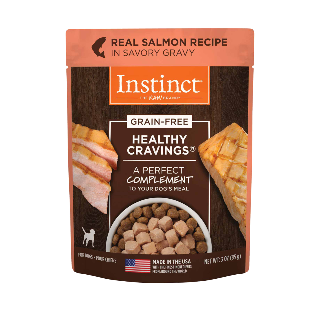 Instinct Healthy Cravings Grain-Free Cuts & Gravy Wet Dog Food Topper