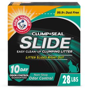 Arm & Hammer SLIDE Non Stop Odor Control Cat Litter, 28 Pounds