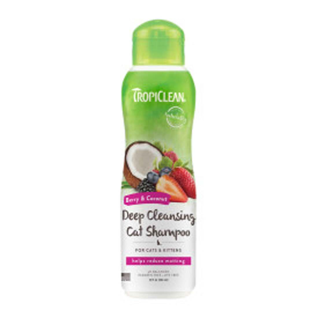 Tropiclean Cat/Kitten Shampoo, Deep Cleansing Berry/Coco, 12 Ounces