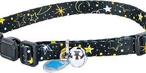 Play On Cat Moon and Stars Adjustable Collar