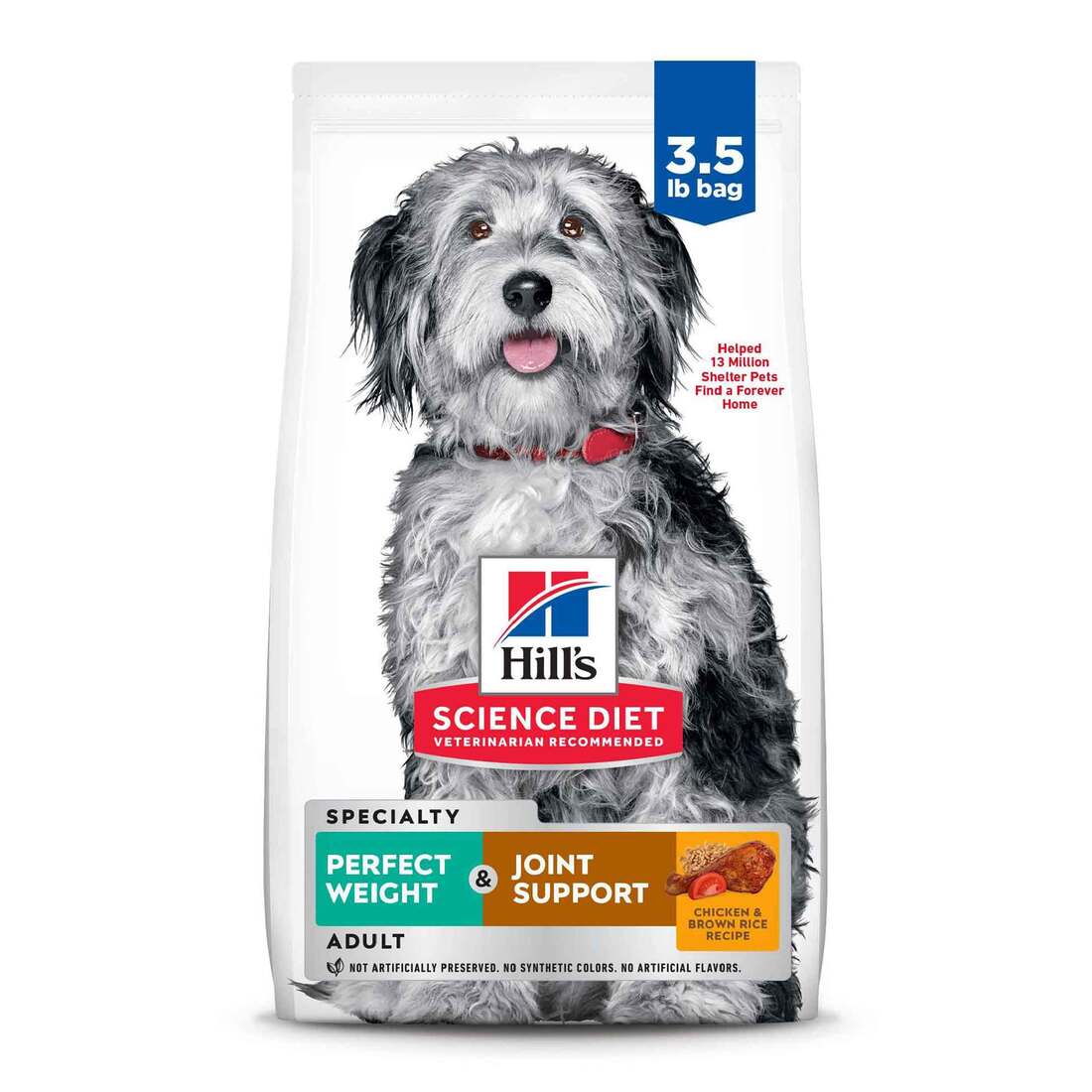 Hill's Science Diet Adult Perfect Weight & Joint Support Chicken Recipe Dry Dog Food - Image 2