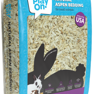 Play On Natural Aspen Small Animal Bedding, 113 Liters