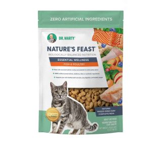 Dr. Marty Nature's Feast Essential Wellness Fish & Poultry Cat Food