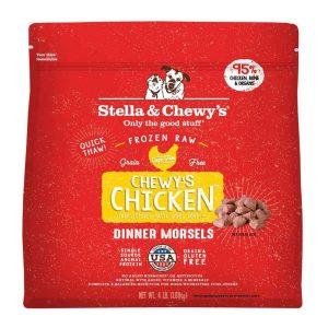 Stella & Chewy's Dog Frozen Raw, Chewy's Chicken Dinner Morsels, 4 Pounds - Not Available for Delive