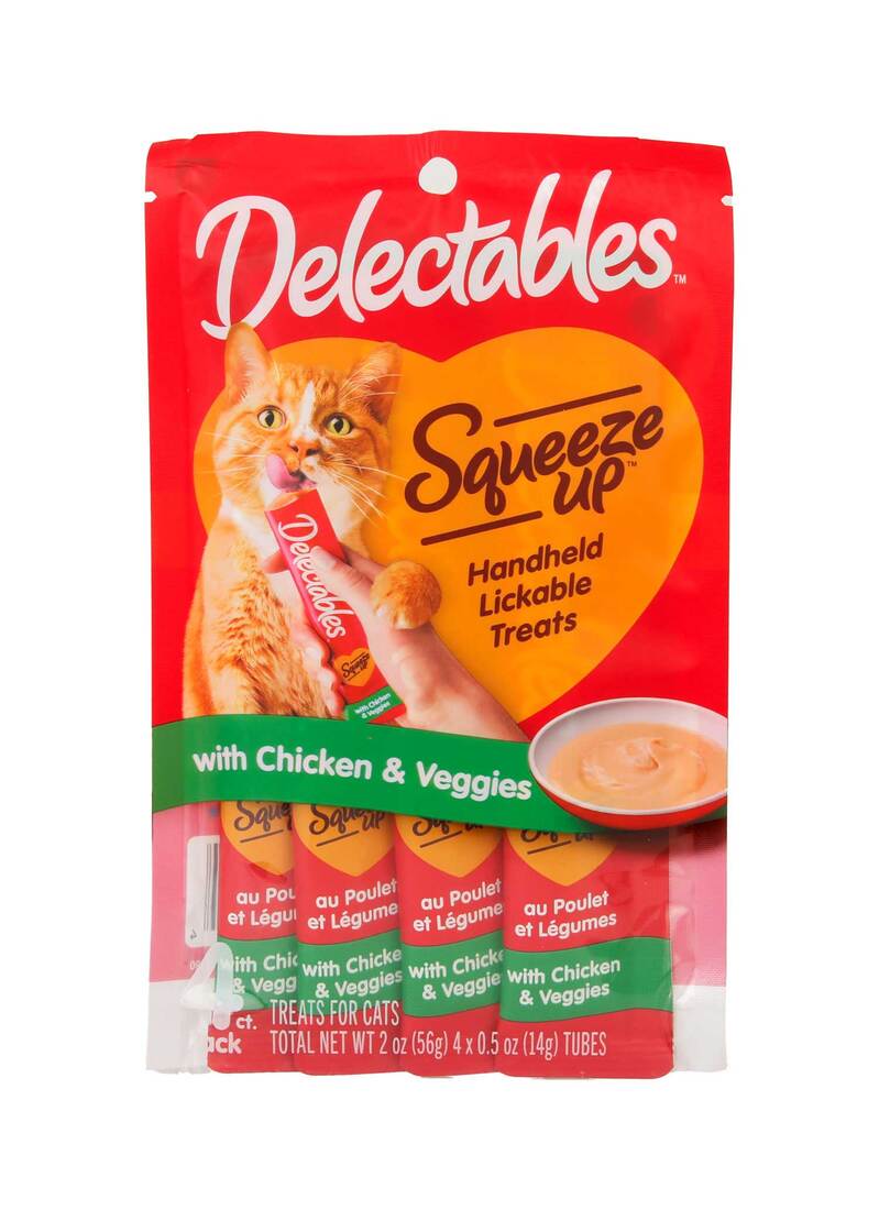 Hartz Delectable Cat Treat Squeeze Ups