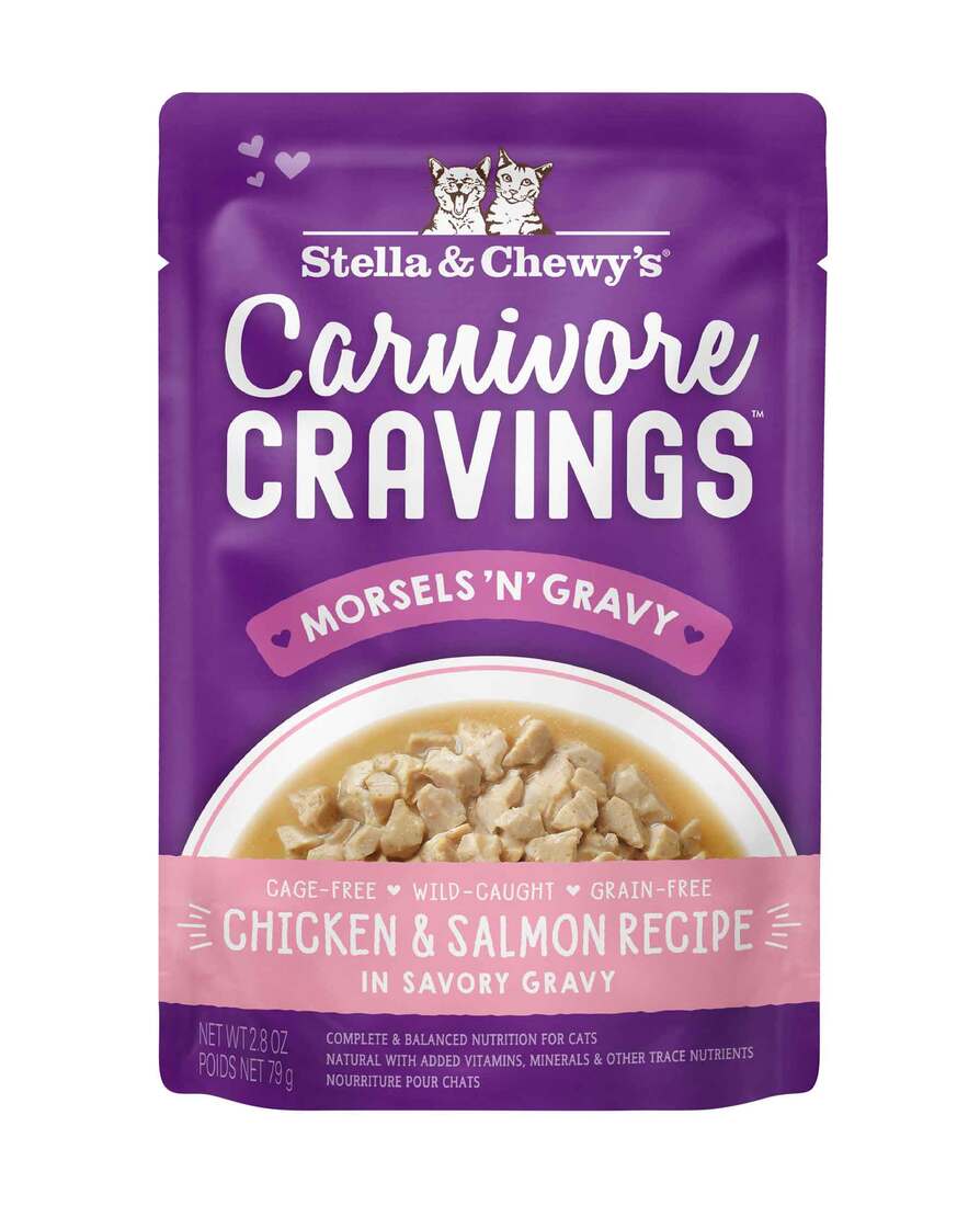 Stella & Chewy's Carnivore Cravings Morsels 'N' Gravy Wet Cat Food, 2.8 Ounce Pouch - Image 5