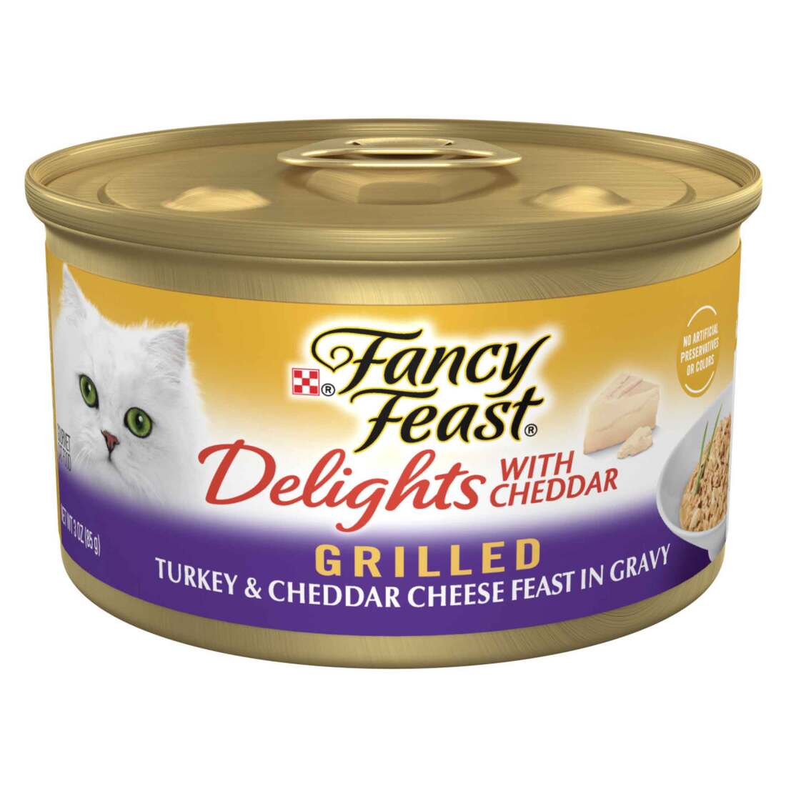 Purina Fancy Feast Delights With Cheddar Wet Cat Food - Image 3