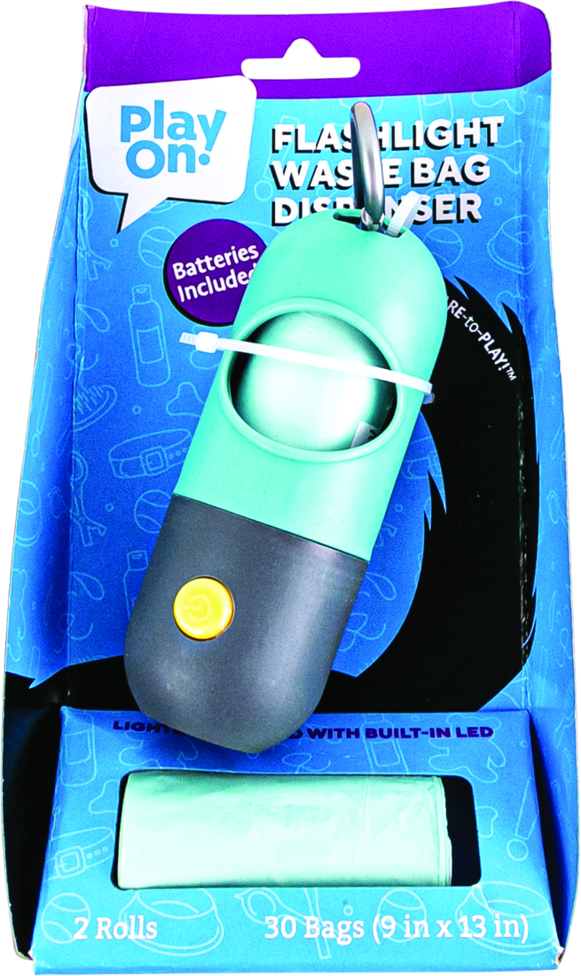 Play On Flashlight Waste Bag Dispenser