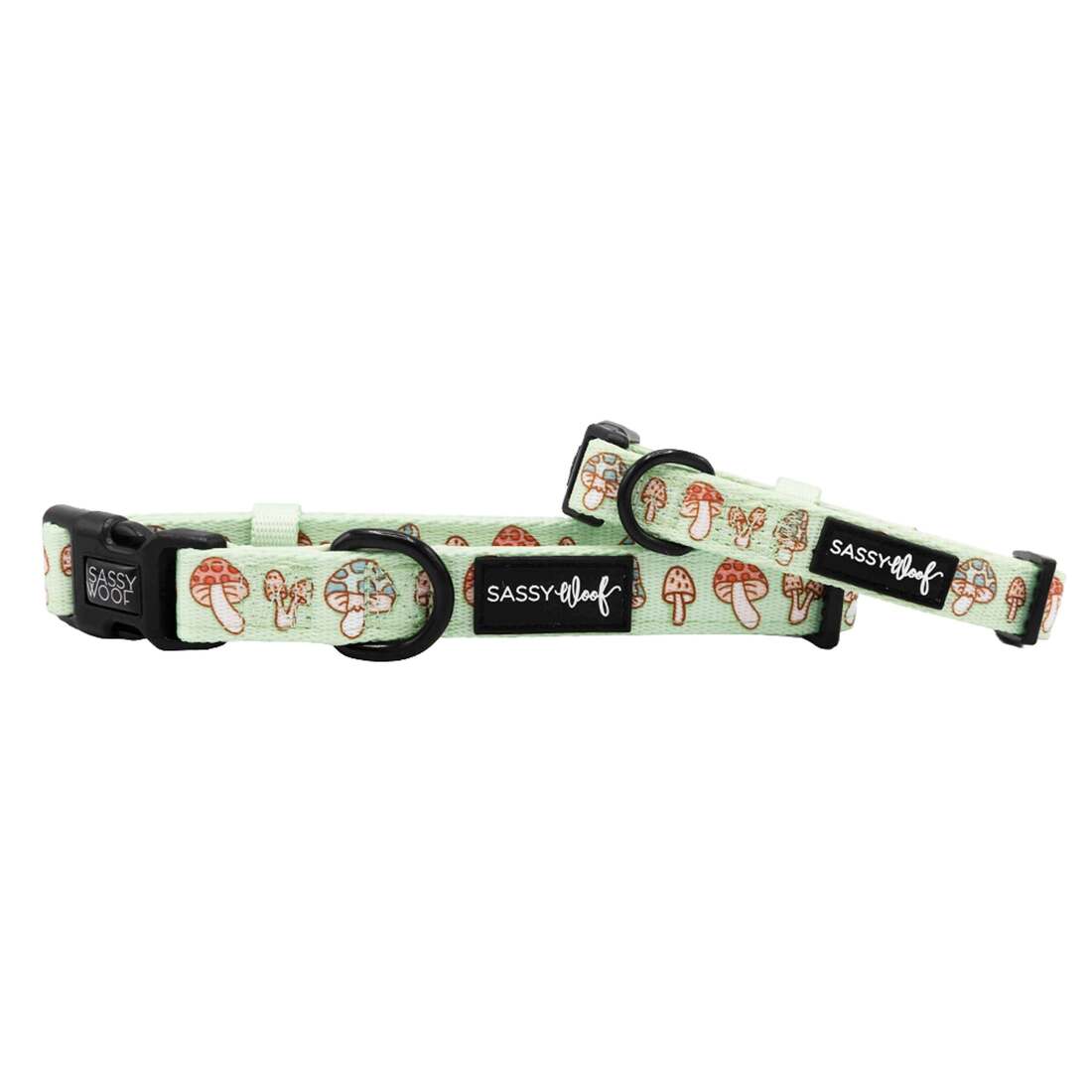 Sassy Woof Dog Collar, Shrooms Blooms - Image 2