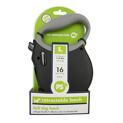 PS+ Extra Long Retractable Dog Leash, 24' Long
