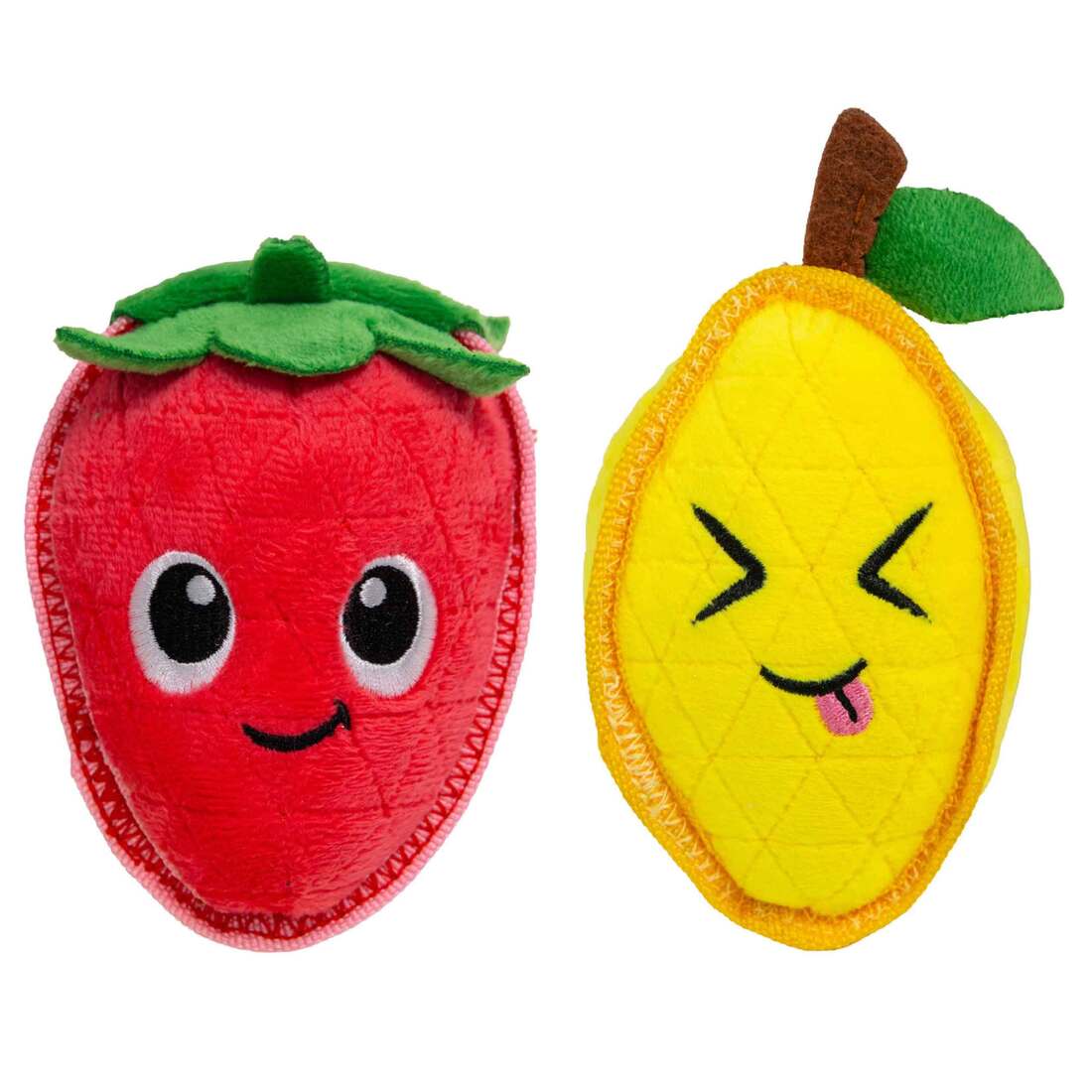 Outward Hound Tough Skinsz Strawberry Lemon Dog Toy