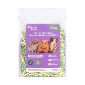 Mini & Moe Small Animal Bedding Rolled Paper, Forest Mix