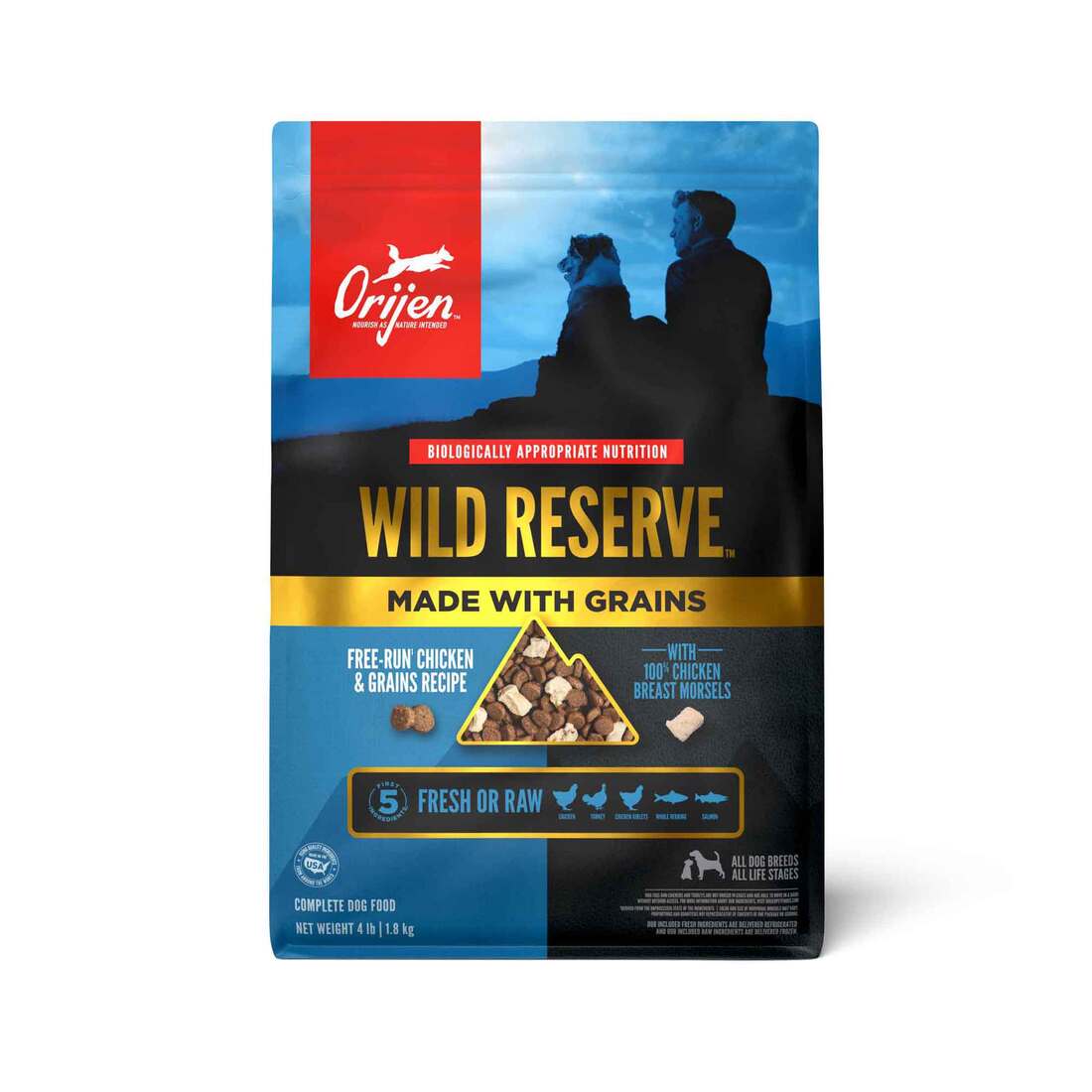 Orijen Dog Food Wild Reserve Dry Dog Food, Free-run Chicken and Grains - Image 2