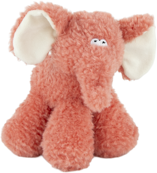 Play On Plush Elephant Dog Toy
