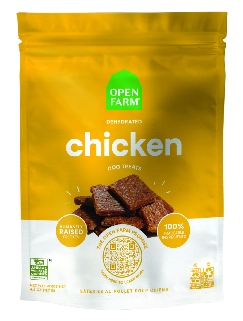 Open Farm Dehydrated Chicken Dog Treat, 4.5 Ounces