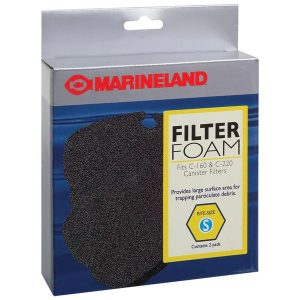 Marineland Canister Filter Foam  160-220, 2 Count