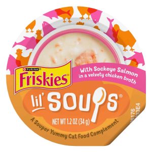 Purina Friskies Natural, Wet Cat Food Complement, Lil' Soups
