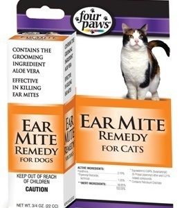 Four Paws® Earmite Treatment for Cats, 1 Ounce Bottle