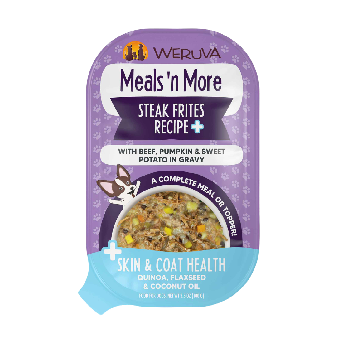 Weruva Dog Meals 'n More Natural Wet Dog Food, 3.5 Ounce Cup - Image 2
