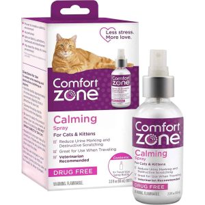 Comfort Zone Cat Calming Pheromone Spray, 2 Ounces